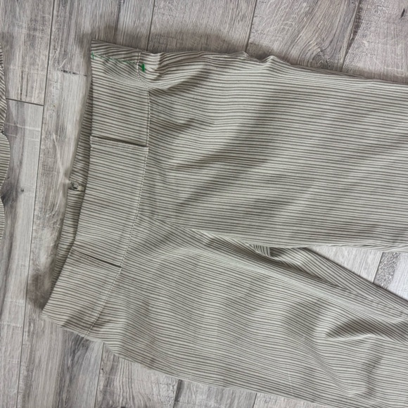 Le chΓ’teau set tube top Bottoms striped Grey cream beige vintage y2k 2000s - Picture 11 of 14